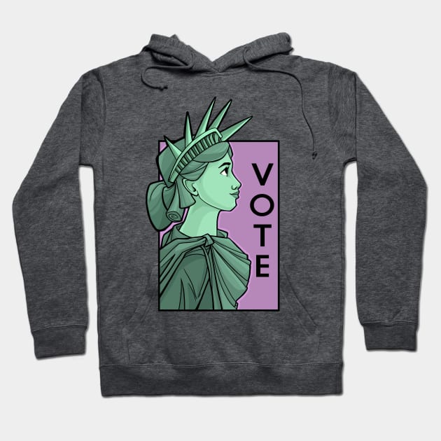 Vote Hoodie by KHallion